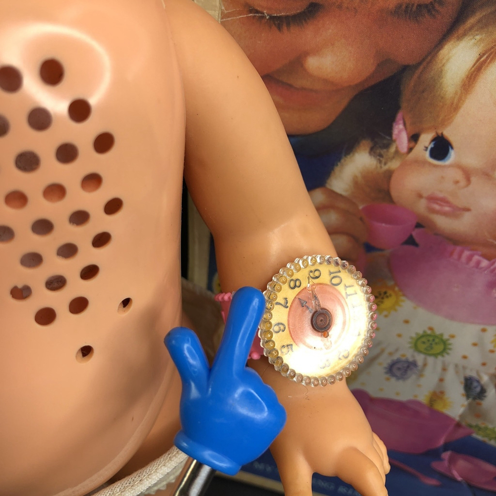 Vintage 1964/1970 Mattel Timey Tell Doll * Not In Working Condition * Read MX - Picture 12 of 15
